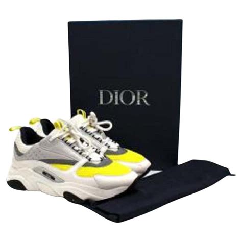 dior b22 blanche jaune|shoes Dior b22.